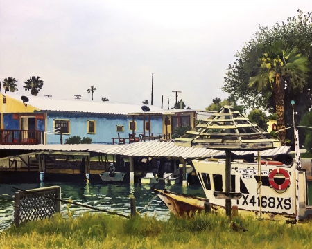 Port Isabel I by artist Michael Hewett